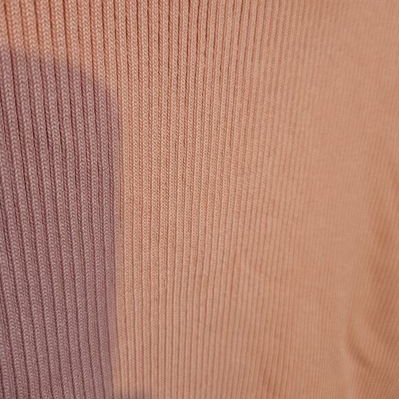 Grace Knitwear Size Medium M Light Pink Ribbed Long Sleeve Stretchy NWT NEW - Picture 2 of 9